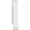 Ekena Millwork Pitch Midway Architectural Grade PVC Gable Pediment, 60"W x 12 1/2"H x 1"P (5/12) GPP060X013X100MID - alternate 3